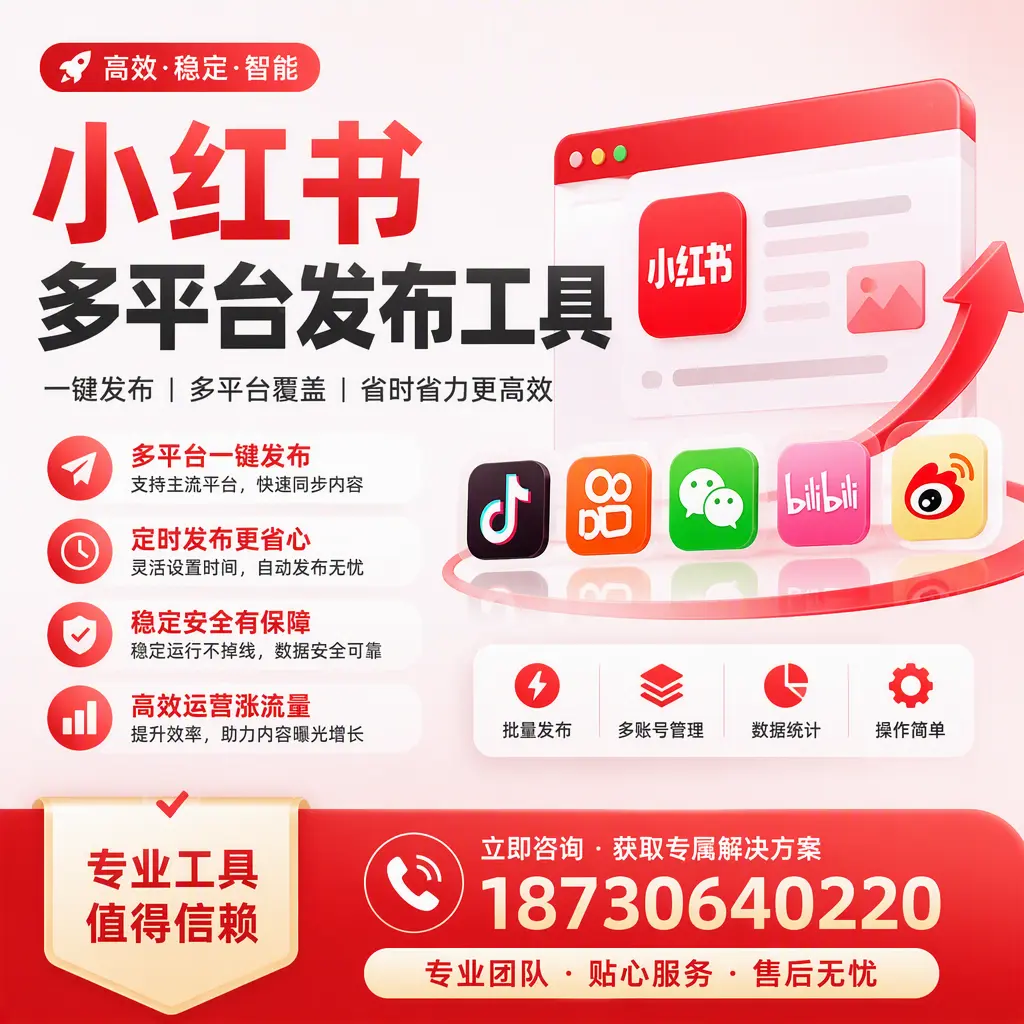 在 石嘴山 小红书多平台发布工具的市场前景分析