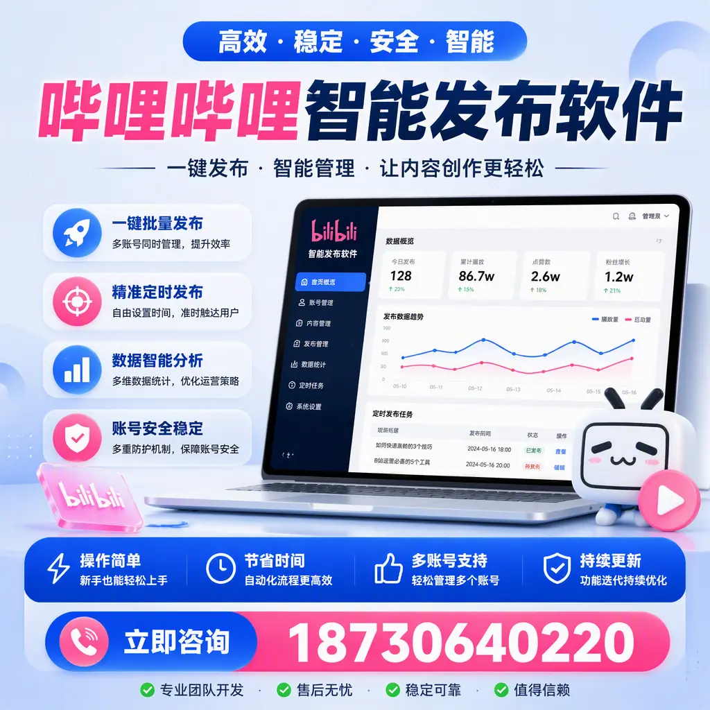 如何在 石嘴山 制定有效的哔哩哔哩智能发布策略